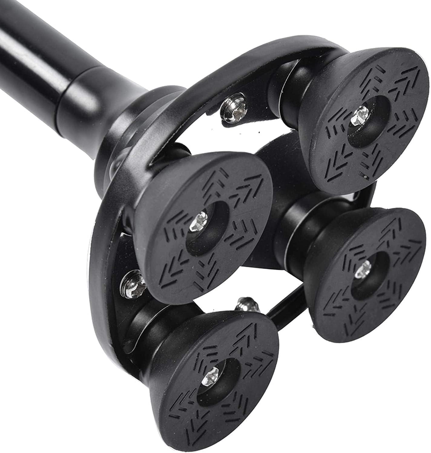 Shorter Cane | Adjustable from 27-32 inches | Self Standing | 4 Rubber Feet | LED Light | Hurry Before They are Gone | Great Walking Cane | As Seen On TV Cane | Foldable | Wrist Strap | Color is Black