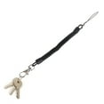 thumbnail image 2 of Metal Spring Anti-loss Keyring Retractable Rope Key Bungee Cord Keychain, 2 of 9