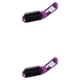 thumbnail image 2 of Soidarity Peine de viaje Espejo Cepillo de pelo plegable Profesional ABS Styling Beauty Gym Type4 NO4, 2 of 6