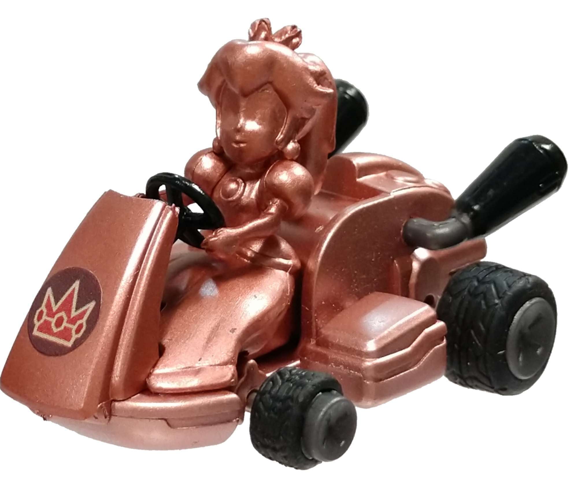 Mario Kart Pink Gold Peach Pullback Racer (No Packaging)