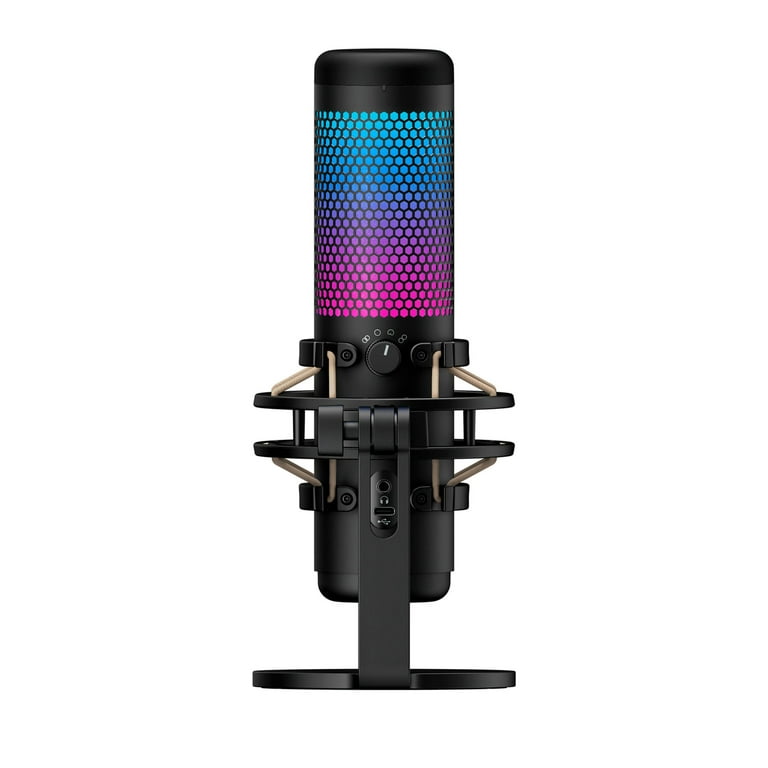 507384 ハイパーエックス QuadCast USBマイク 4P5P6AA Amazon.com: HyperX QuadCast USB Condenser Gaming Microphone