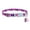 Purple, variant on Mightlink Pet Necklace Adjustable Exquisite Pattern Quick Release Wear-resistant Easy-wearing Cartoon Pendant Style Cat Collar Pet Neck Circle Pet Supplies