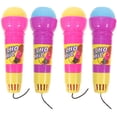 thumbnail image 1 of MasteelfCA 4pcs Echo Microphone Toy Pretend Play Multicolor Novelty Toy for Kids Graduations Holidays Birthday Parties (Random Color), 1 of 8