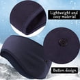thumbnail image 3 of 4 Uds botón orejeras diadema cálida diadema invierno polar correr diadema botón orejeras mujeres hombres ciclismo esquí Jogging entrenamiento Yoga Ormromra WMZL-2335, 3 of 4