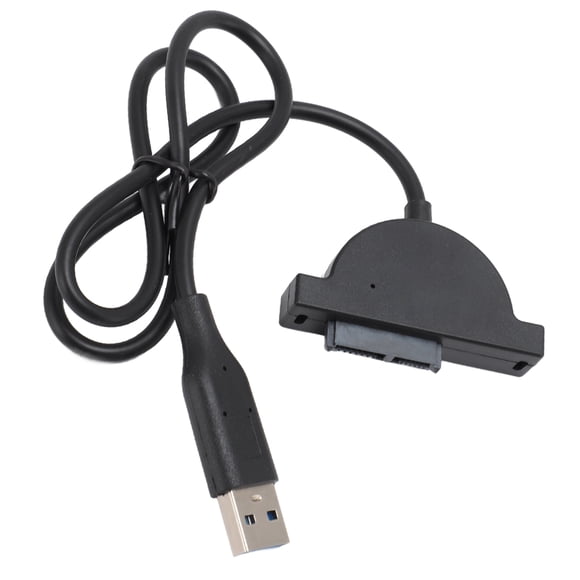 Cable USB 2.0 A , Cable Adaptador De Unidad óptica De Intercambio En Caliente De Alta Velocidad De 13 Pines De 480 Mbps Para Para Computadora Portátil CD DVD ROM
