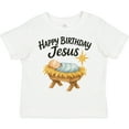 thumbnail image 3 of Inktastic Happy Birthday Jesus Nativity Christmas Boys or Girls Toddler T-Shirt, 3 of 5