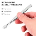 thumbnail image 3 of 3 pcs Extra Long Tweezers Precision Tweezers Stainless Steel Tweezers for Gardening, 3 of 6