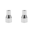 thumbnail image 3 of Youkk Universal Exhaust Pipe Easy To Install High Performance Stainless Steel Connector Pipe Powerful Pipe Tube Adapter 51MM-76MM 2Set, 3 of 6