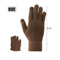 thumbnail image 3 of BadPiggies Winter Gloves for Men Women, Touch Screen Texting Warm Gloves with Thermal Soft Fleece Lining Elastic Cuff, 3 of 9