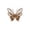 A, variant on 5.8x4.8In Bronze Iron Butterfly Wall Art Sculpture Hanging Decor For Indoor Outdoor Garden Patio Yard Home