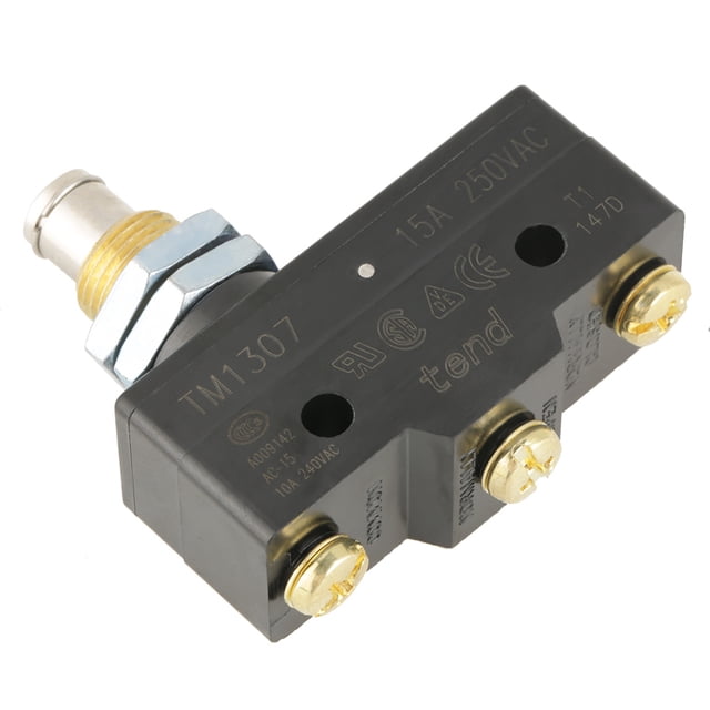 TM1307 Micro Switch, Sturdy Safe Replacement Micro Limit Switch for Control Circuit for Wires Fixing