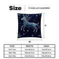 thumbnail image 5 of Virgo Constellation Throw Pillows Set of 2 with Unique Patterns Covers - Available in 16x16, 18x18, and 20x20 Inches for Various Occasions - Includes Throw Pillow Inserts, 5 of 6