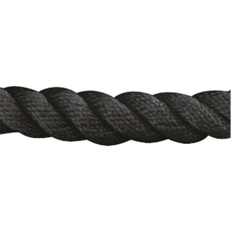 0.5' Twist - 301112020BK-1 0.5 in. x 20 ft. Twisted Nylon Dock Line - Black
