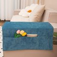 thumbnail image 2 of Becaristey Cloth Soft Touch Sofa Sofa Remote Control Holder Easy To Install Chenille Fabric Combines begin 60*110CM, 2 of 6