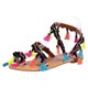 thumbnail image 1 of Amzcrzy Zapatos de mujer,Zapatos de mujer,Zapatillas de mujer, Sandalias planas de estilo étnico con borlas informales de moda de verano para mujer Sandalias Mujer Zapatillas De Casa, 1 of 7