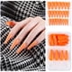 thumbnail image 1 of Uñas postizas a presión, regalo para mujer, 24 uñas postizas largas de cobertura completa, puntas de ataúd, manicura artística de bailarina, pegatinas para uñas., 1 of 2