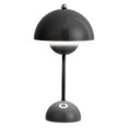 thumbnail image 1 of Lámpara de capullo de flor Lámpara de noche moderna regulable para dormitorio restaurante cafetería (negro), 1 of 3