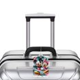 thumbnail image 5 of Mickey Mouse And Minnie Mouse Luggage Tags for Suitcases Travel ID Identification Labels Set for Bags-2 PCS, 5 of 5
