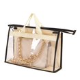 thumbnail image 2 of BAETEUY Handbag Storage Organizer, Dust Bag, Waterproof, Transparent Design, Zipper Closure, Purse, Storage, Organizer, Handle, 2 of 8