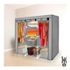 thumbnail image 3 of Closet Armable LUMO organizador Rack Portatil gris, 3 of 7