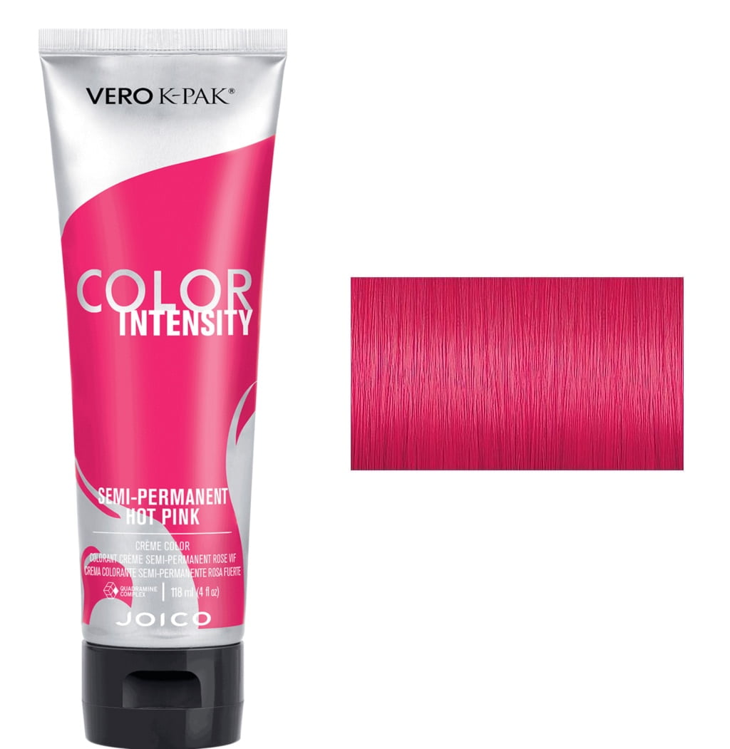 Joico Intensity Semi-Permanent Hair Color, Hot Pink, 4 Ounce