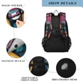 thumbnail image 4 of FORMRS Unisex School Backpack 17" Student Travel Bag with Laptop Compartment, Purple Jar, 4 of 7