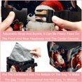 thumbnail image 4 of Santa Claus Foldable Mini Trash Can for Car with Lid, Leak-Proof, and Hanging Storage Bag - Car Trash Can, 4 of 6