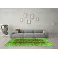 thumbnail image 3 of Ahgly Company Indoor Rectangle Abstract Green Modern Area Rugs, 5' x 8', 3 of 4