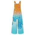 thumbnail image 4 of XINXIAOO Girl's Rompers Sleeveless Jumpsuits Cute Romper Long Pants with Pockets 13-14 Years Girls Clothes, 4 of 7