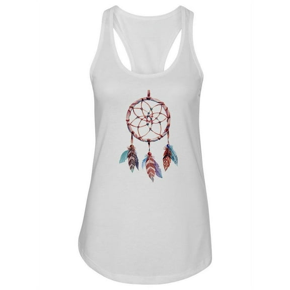 Watercolor Dreamcatcher Tank Women -Image by Shutterstock, Female Small