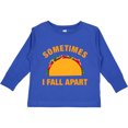 thumbnail image 3 of Inktastic Tacos Fall Apart Boys or Girls Long Sleeve Toddler T-Shirt, 3 of 5