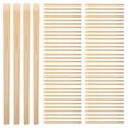 thumbnail image 1 of 100 pares de palillos de bambú desechables: palillos de bambú antiastillas de 24 cm, suaves y ligeros, ideales para llevar, restaurantes, sushi, catering, almuerzos de oficina y picnics., 1 of 7