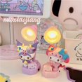 thumbnail image 2 of Mini lámpara de mesa pequeña de dibujos animados, Pochacco, Sanrio Kuromi Melody, escritorio de noche, Lámpara decorativa para niña, regalo de cumpleaños, bricolaje, 2 of 4