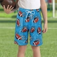 thumbnail image 3 of Girls Summer Casual Shorts with Adjustable Drawstring Soft Elastic Waistband Comfortable Playwear for Toddler Kids, 3 of 3