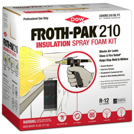 Dow Froth Pak 210 Class A (E84) Spray Foam Kit -