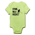 thumbnail image 1 of CafePress - Crawl Walk Hockey Body Suit - Baby Light Bodysuit, 1 of 1