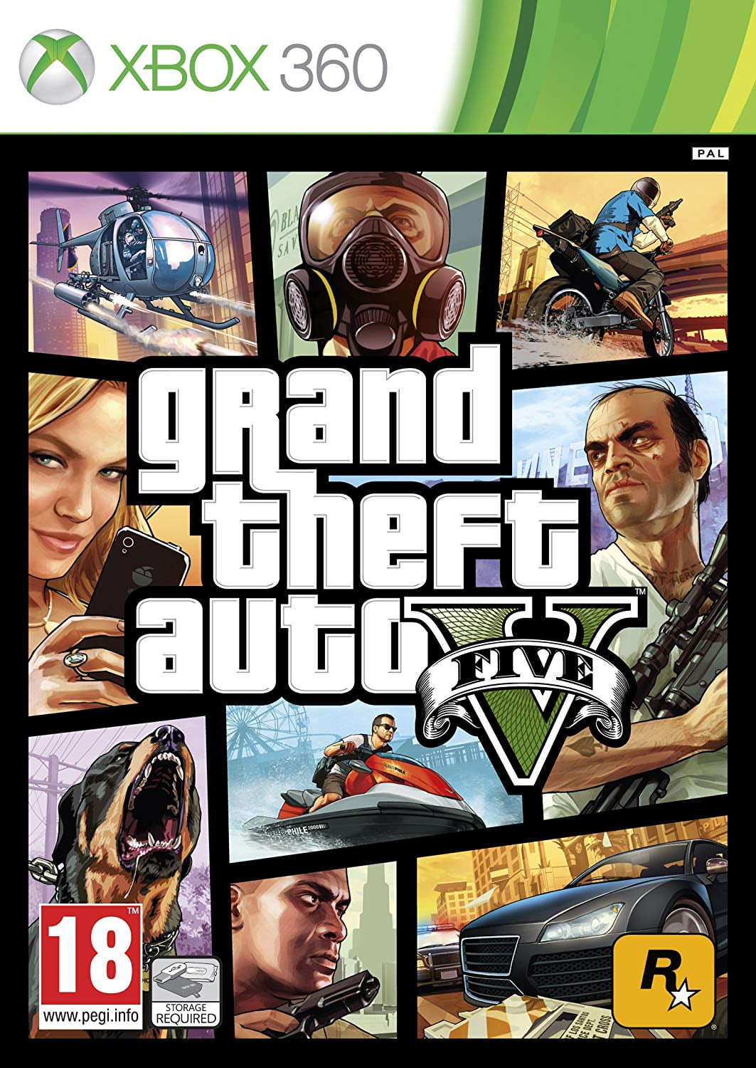 Take 2 GTA V Grand Theft Auto 5 Xbox 360, Open world with mission based story line By Rockstar Games