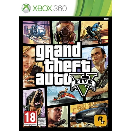 Take 2 GTA V Grand Theft Auto 5 Xbox 360, Open world with mission based story line By Rockstar (Best Xbox Open World Games)