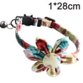 thumbnail image 2 of Collar de perro con flor en la pata de estilo único de Gseagtia, collar de perro ajustable con flor, collar para mascotas duradero,, 2 of 5