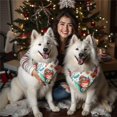 thumbnail image 4 of Dog Bandana 2 Pack,Colorful Fairy Princess Pattern Bandanas for Dogs,Cat Bandana,Small/ Large Dog Bandana 2 Size,Dog Bandanas, 4 of 6