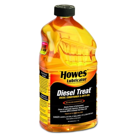 HOWES LUBRICANTS 103060 Diesel Fuel Additive,Amber,64 oz.