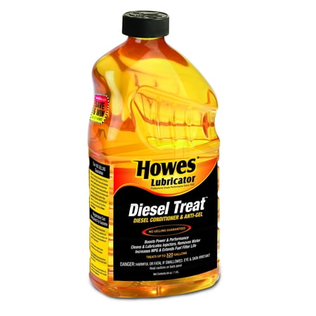 HOWES LUBRICANTS 103060 Diesel Fuel Additive,Amber,64 oz. (Best Diesel Engine Cleaning Additives)