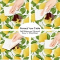 thumbnail image 5 of Round Fitted Tablecloth with Elastic, Watercolor Lemon Decor Round Tablecloths Wipeable Waterproof Table Cover Indoor Outdoor Circle Cover for Dining Kitchen Patio Camping Picnic, 40"-44", B-3, 5 of 6