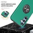 thumbnail image 5 of Case for Samsung Galaxy A54 5G, Light Shockproof Protective Cover with Built-in Rotating Holder Kickstand Car Magnetic Bracket Case Compatible for Samsung Galaxy A54 5G 2023 (Green), 5 of 14