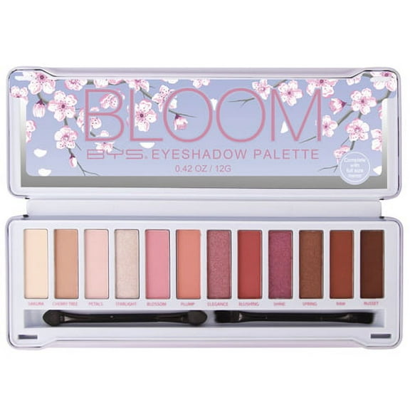 BYS Bloom 12-Eyeshadow Palette