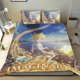thumbnail image 1 of El Imaginario Conjunto de sábanas temático, trío de piezas, cómodo y amigable con la piel, diseño único, regalo de decoración para el hogar para familiares, amigos y fans,140cm *210cm, 1 of 6