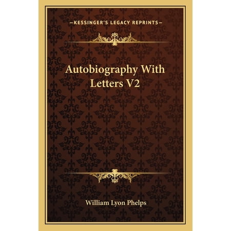 Autobiography With Letters V2 (Paperback)