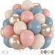 thumbnail image 1 of Juego de 35 Globos para Fiesta de Revelación de Género, 12 Pulgadas, en Azul Polvoriento y Rosa, para Celebraciones con Temática ., 1 of 5