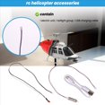 thumbnail image 4 of RC Helicóptero de Juguete Actualización C138 Motor + Luz Trasera + Cable USB para RC Era C138 Campana 206 1:33 RC Helicóptero de Juguete Partes, 4 of 9