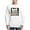 White, variant on - Boo Crew Halloween T Shirt Men's Long Sleeve T Shirt - Unisex Cotton Long Sleeve T-Shirt